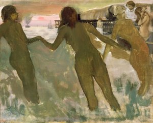 Three Girls Bathing